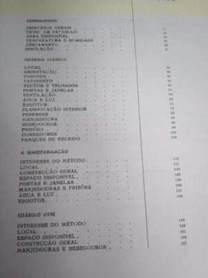 Estábulos (Textos de vulgarização veterinária - 1965) - Tavares Cabral