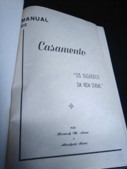 Manual de casamento - Hannab M. Stone e Abraham Stone