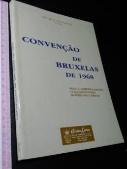 Convenção de Bruxelas de 1968 - Eduardo dos Santos