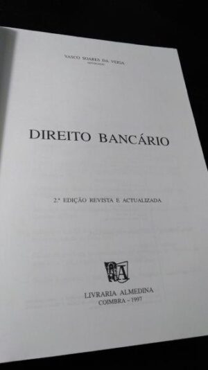Direito Bancário - Vasco Soares da Veiga