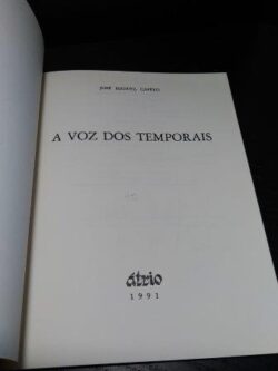 A voz dos temporais - José Manuel Capêlo