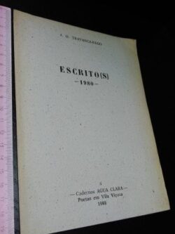 Escritos 1980 - J. O. Travanca-Rego