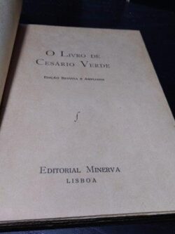 O livro de Cesário Verde - Cesário Verde