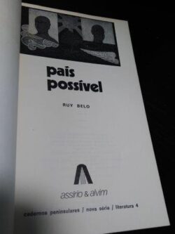 País possível (1.a edição) - Ruy Belo