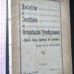 Boletim do Instituto de Orientação Profissional (n.° 1