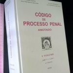 Código de Processo Penal Anotado (I vol.) - M. Simas Santos