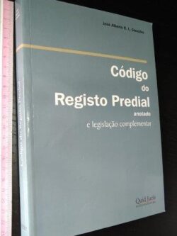Código do Registo Predial Anotado - José Alberto R. L. González