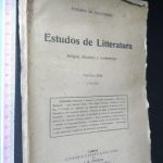 Estudos de litteratura (Artigos