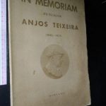 In memoriam do escultor Anjos Teixeira (1880-1935) -
