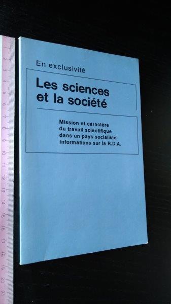 Les sciences et la société - Les sciences et la société -