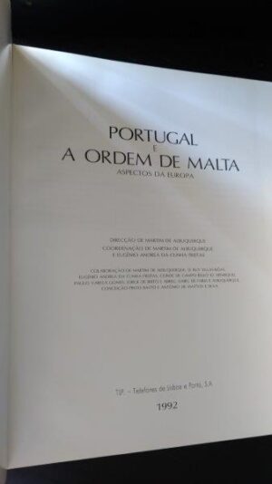 Portugal e a Ordem de Malta (Aspectos da Europa) - Martim de Albuquerque