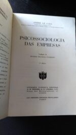 Psicossociologia das empresas - André Le Gall