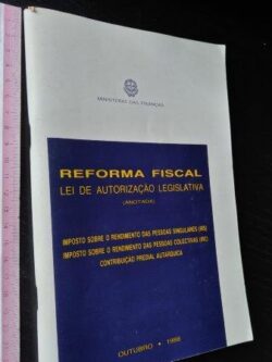 Reforma fiscal - Lei de Autorização Legislativa (Anotada