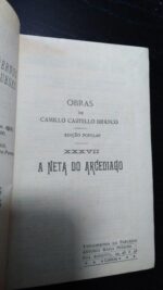A neta do arcedíago - Camillo Castello Branco