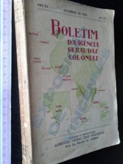 Boletim da Agência Geral das Colónias (Ano VII