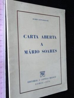Carta aberta a Mário Soares - Ruben Sottomayor