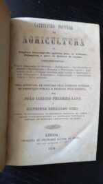 Cathecismo popular de agricultura - João Ignacio Ferreira Lapa