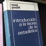 Introducción a la teoría de la estadística - Mood Graybill