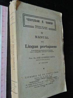 Manual da Língua Portuguesa - José Guerreiro Murta