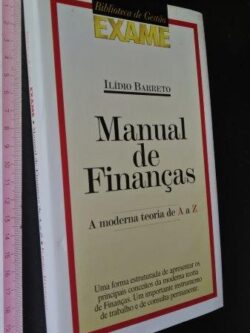 Manual de finanças - Ilídio Barreto