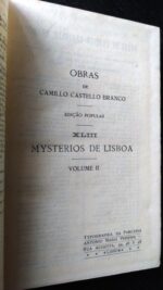 Mysterios de Lisboa (vols. I e II) - Camillo Castello Branco