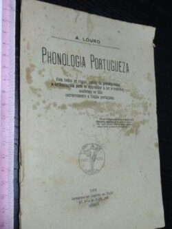 Phonología portugueza - A. Louro