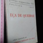 Prosas esquecidas III (Política 1867) - Eça de Queiroz