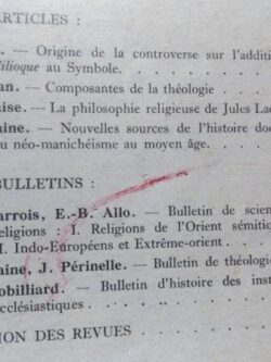 Revue des sciences philosophiques et théologiques - Juillet-Octobre 1939 -