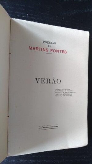 Verão (2.a edição) - Martins Fontes