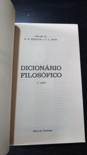 Dicionário filosófico (DEF) - M. M. Rosental
