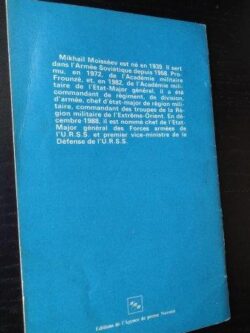 L'orientation défensive de la doctrine militaire soviétique - Mikhaïl Moïsséev