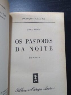 Os pastores da noite - Jorge Amado