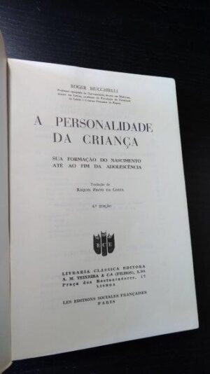 A personalidade da criança - Roger Mucchielli