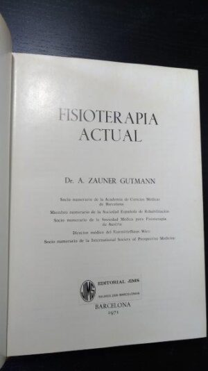 Fisioterapia actual - A. Zauner Gutmann