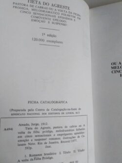 Tieta do agreste - Jorge Amado