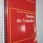 Noções Fundamentais de Direito de Trabalho 1 - António de Lemos Monteiro Fernandes