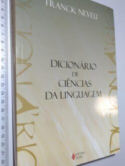 Dicionário de ciências da linguagem - Franck Neveu