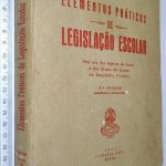 Elementos práticos de legislação escolar - Abílio Fernandes