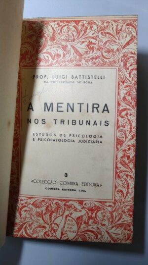 A mentira nos Tribunais - Luigi Battistelli