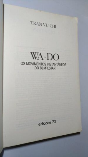 Em forma com Wa-Do (Os movimentos instantâneos do bem-estar) - Tran Vu Chi