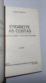 Endireite as costas - José Knoplich