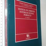 Textos De Direito Internacional Público - Pedro Romano Martinez