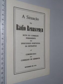 A situação na Rádio Renascença (Setembro de 1974) -