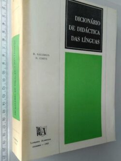 Dicionário de didáctica das línguas - R. Galisson
