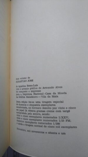 Sebastião José - Agustina Bessa-Luís