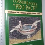 Considerações Pro Pace - Francisco de Mata Mourisca