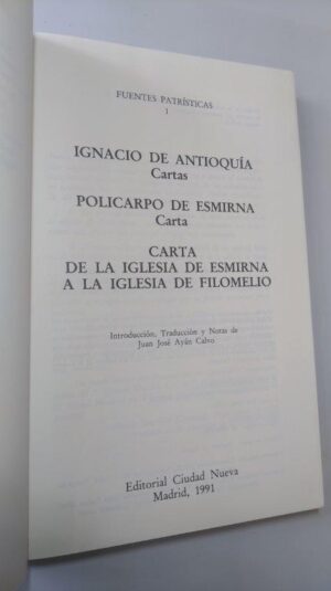 Carta de la Iglesia de Esmirna) - Juan José Ayán Calvo