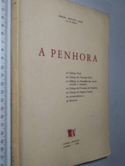 A penhora - Manuel Baptista Lopes