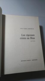 Los cipreses creen en dios - José María Gironella
