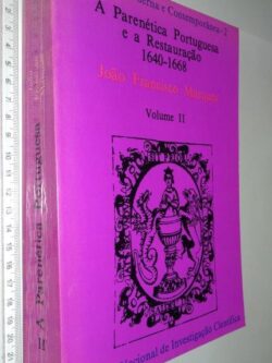 A parenética portuguesa e a restauração (vol. II